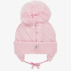 Sätila of Sweden Hats*Girls Pink Jim Giant Pom-Pom Hat