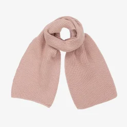 Jamiks Scarves*Girls Pink Knitted Scarf (120cm)