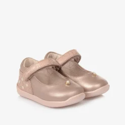 Mayoral First Walkers|First Walkers*Girls Pink Leather First Walker Shoes