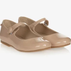 Manuela de Juan Traditional Shoes|Pumps & Ballerinas*Girls Pink Leather Pumps