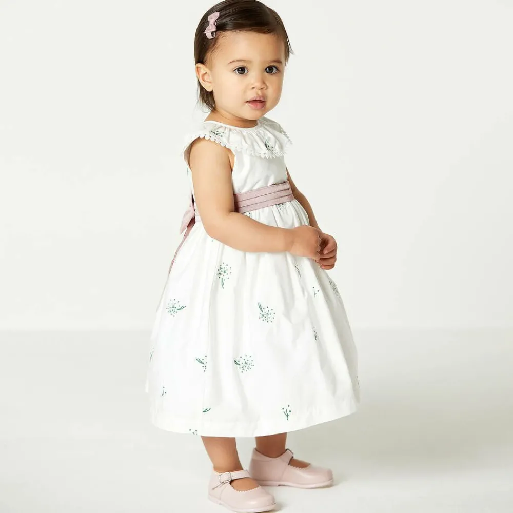 Childrens Classics Bar Shoes|Bar Shoes*Girls Pink Leather Shoes