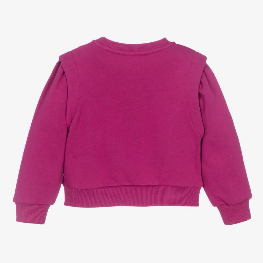 KENZO KIDS Tops*Girls Pink Lucky Tiger Sweatshirt