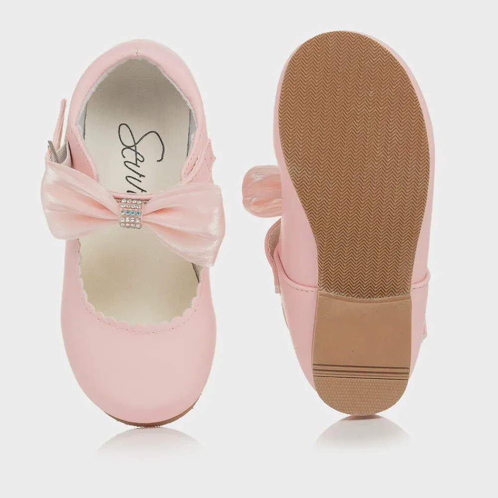 Sevva Bar Shoes*Girls Pink Mary Jane Shoes