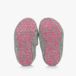 Falke Slippers|Slippers*Girls Pink Merino Wool Slippers