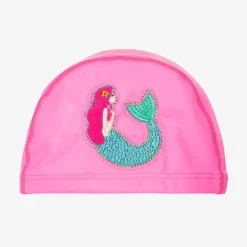 Bling2o Swimwear*Girls Pink Mermaid Swimming Cap