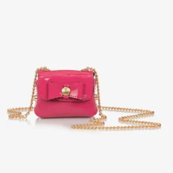 Zaccone Bags*Girls Pink Mini Shoulder Bag (8cm)