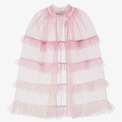 Self-Portrait Coats & Jackets*Girls Pink Ombré Tulle Cape