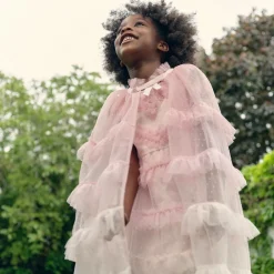 Self-Portrait Coats & Jackets*Girls Pink Ombré Tulle Cape