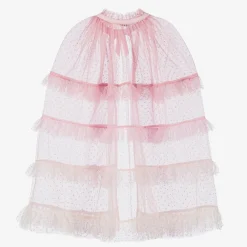 Self-Portrait Coats & Jackets*Girls Pink Ombré Tulle Cape