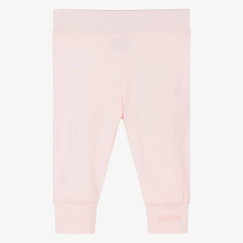BOSS Leggings|Leggings*Girls Pink Organic Cotton Leggings