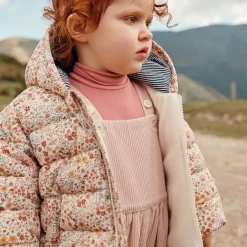 Petit Bateau Trousers*Girls Pink Organic Cotton Dungarees