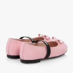 Dolce amp; Gabbana Pumps & Ballerinas|Pumps & Ballerinas*Girls Pink Patent Leather Ballerina Flats