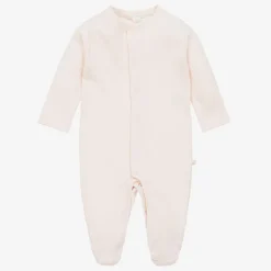 Marie-Chantal Gifts|Babysuits*Girls Pink Pima Cotton Babysuit Set