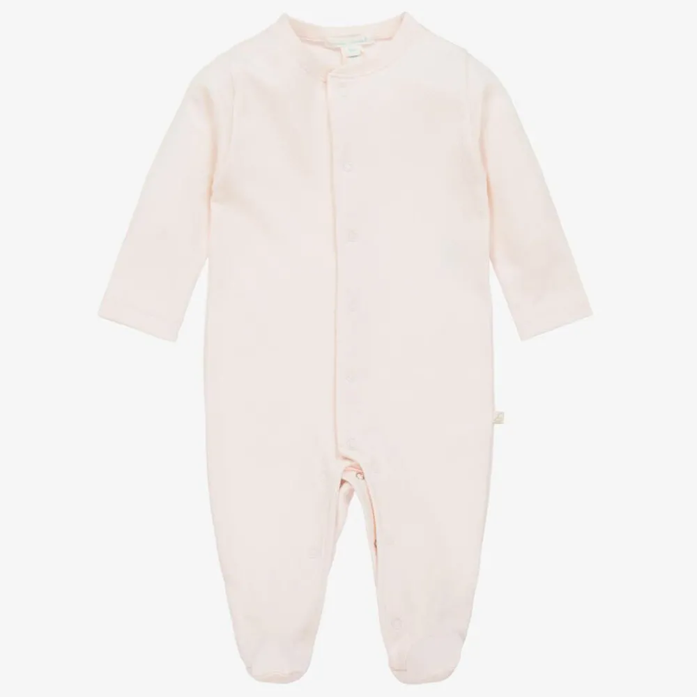 Marie-Chantal Gifts|Babysuits*Girls Pink Pima Cotton Babysuit Set