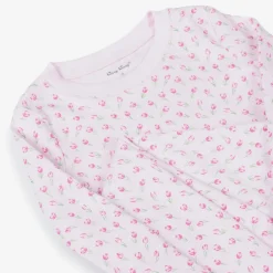 Kissy Kissy Nightwear*Girls Pink Pima Cotton Tulip Blossom Pyjamas