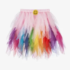 Tutu du Monde Gifts|Skirts*Girls Pink Rainbow Tulle Skirt