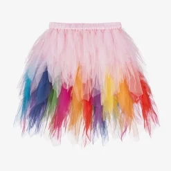 Tutu du Monde Gifts|Skirts*Girls Pink Rainbow Tulle Skirt