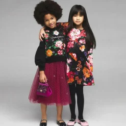 Dolce amp; Gabbana Bags*Girls Pink Rhinestones Sicily Bag (14cm)