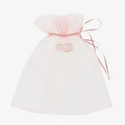 Junona Hair Accessories*Girls Pink Satin Bow Hair Clips (3 Pack)