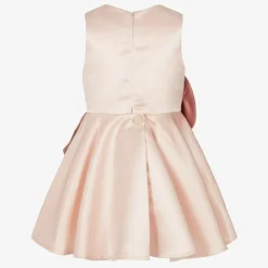 Jessie and James London Dresses*Girls Pink Satin Flower Dress