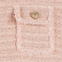 Tutu du Monde Dresses*Girls Pink Sparkly Tweed Dress