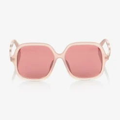 Chloé Clothing Accessories*Girls Pink Square Sunglasses