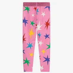 Stella McCartney Kids Leggings*Girls Pink Star Print Leggings