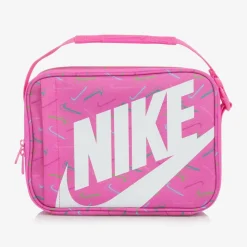Nike Lunch Accessories*Girls Pink Swoosh Logo Lunch Bag