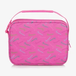 Nike Lunch Accessories*Girls Pink Swoosh Logo Lunch Bag