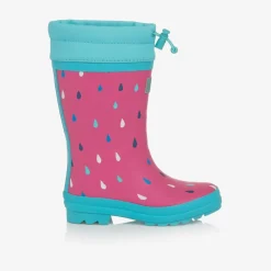 Hatley Rain Boots|Rain Boots*Girls Pink Tiny Drops Rain Boots