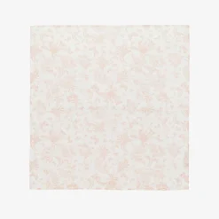 Tartine et Chocolat Scarves*Girls Pink Toile de Jouy Print Scarf (65cm)