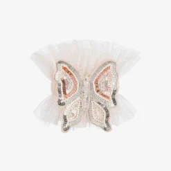 Tutu du Monde Jewellery*Girls Pink Tulle Butterfly Bracelet
