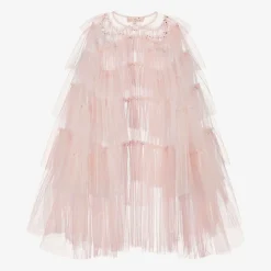 Tutu du Monde Coats & Jackets*Girls Pink Tulle Cape
