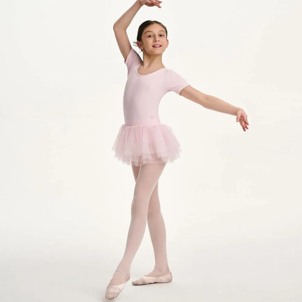 Danskin Activewear*Girls Pink Tulle Tutu Skirt