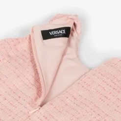 Versace Dresses*Girls Pink Tweed Dress