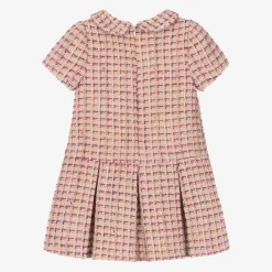 Patachou Dresses*Girls Pink Tweed Dress