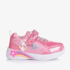 Beppi Trainers|Trainers*Girls Pink Unicorn Light-Up Trainers