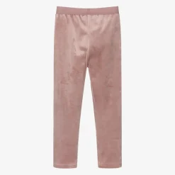Mayoral Leggings*Girls Pink Velour Leggings
