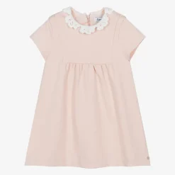 Tartine et Chocolat Dresses*Girls Pink Viscose Dress