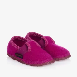 Giesswein Slippers|Slippers*Girls Pink Wool Slippers