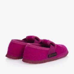 Giesswein Slippers|Slippers*Girls Pink Wool Slippers
