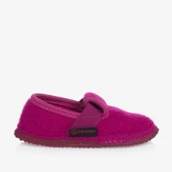 Giesswein Slippers|Slippers*Girls Pink Wool Slippers