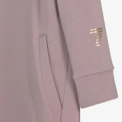 EA7 Emporio Armani Dresses*Girls Purple Cotton EA7 Sweatshirt Dress