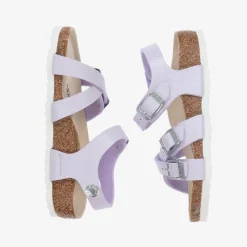Birkenstock Sandals|Sandals*Girls Purple Faux Leather Sandals