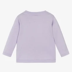 Stella McCartney Kids Tops*Girls Purple Organic Cotton Top