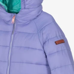 Töastie Coats & Jackets*Girls Purple Packable Puffer Jacket