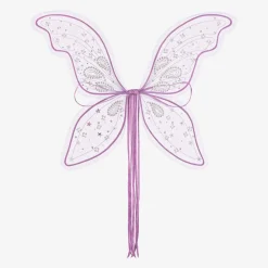 Tutu du Monde Costumes*Girls Purple Sequin & Tulle Fairy Wings