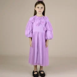 RaspberryPlum Dresses*Girls Purple Tulle Flowers Dress