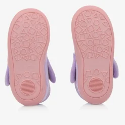 Chipmunks Slippers|Slippers*Girls Purple Unicorn Velcro Slippers