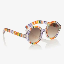Molo Clothing Accessories*Girls Rainbow Stripe Sunglasses (UVA/UVB) Watercolour